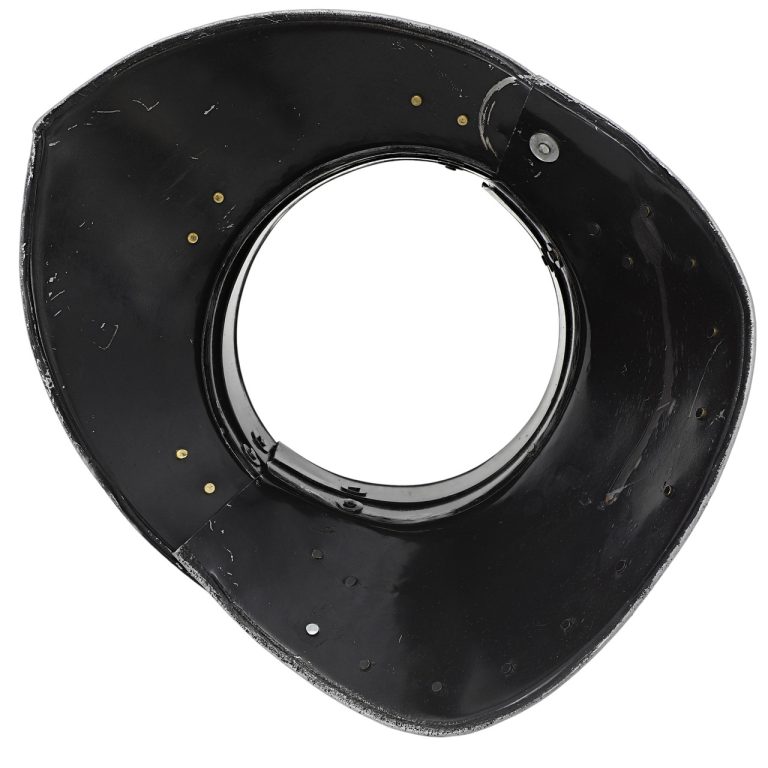 Medieval Steel Plate Gorget - Neck Armor for Knights