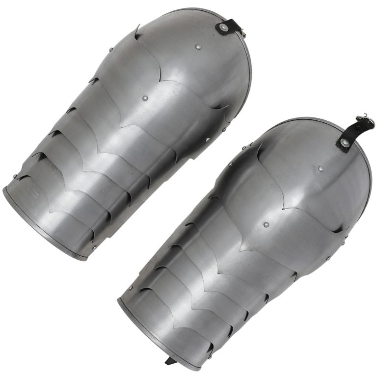 Polished Steel Medieval Shoulder Pauldron