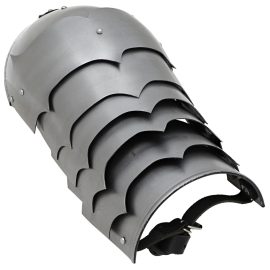 Polished Steel Medieval Shoulder Pauldron