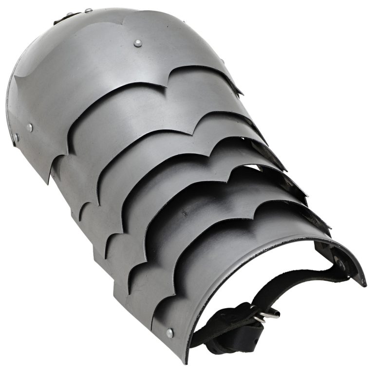 Polished Steel Medieval Shoulder Pauldron