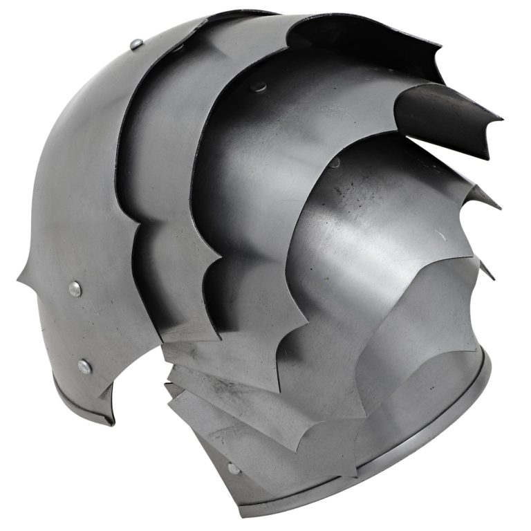 Polished Steel Medieval Shoulder Pauldron