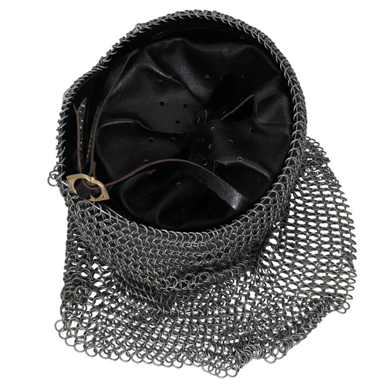 Viking Helmet with Chainmail Aventail