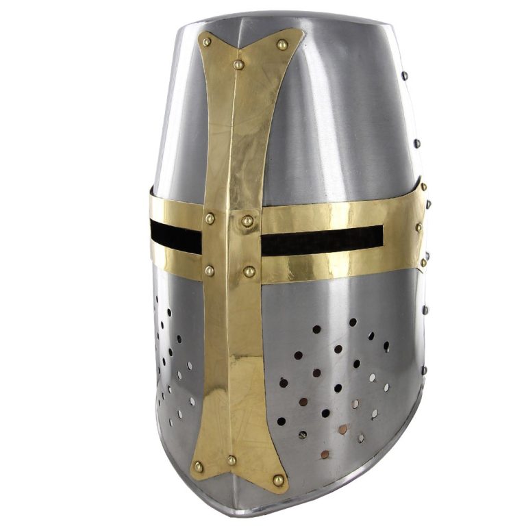 Brass 18g Knight's Helm