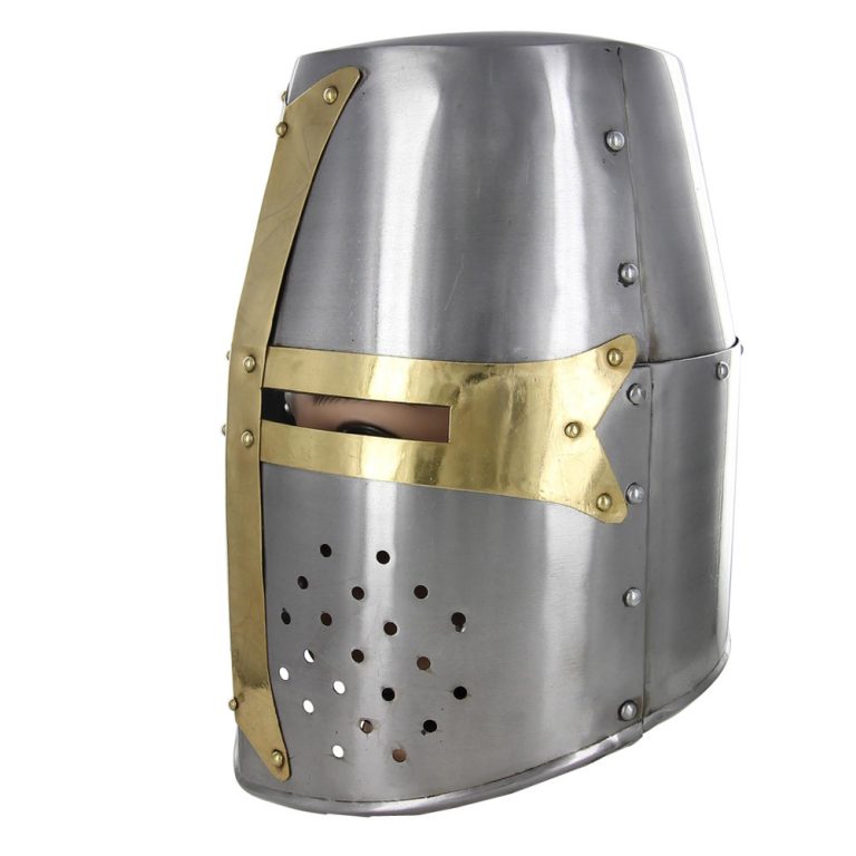 Brass 18g Knight's Helm