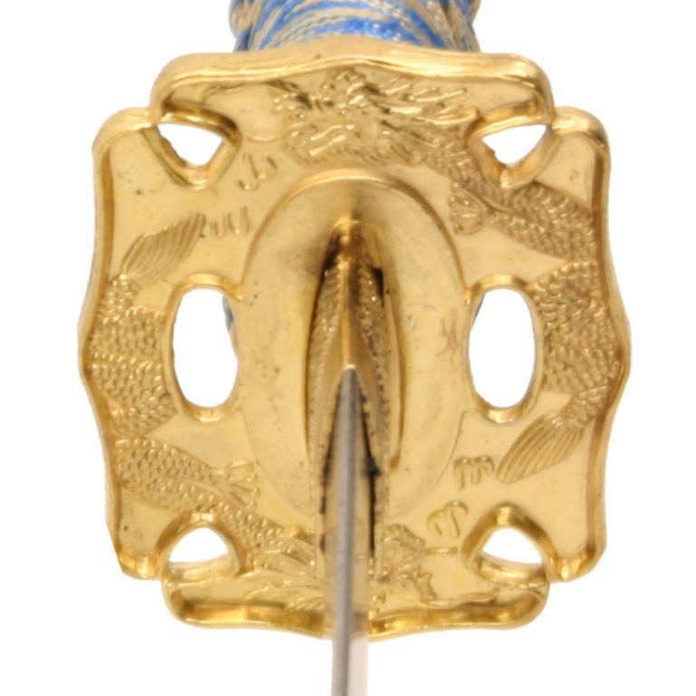 Golden Dragon Japanese Sword