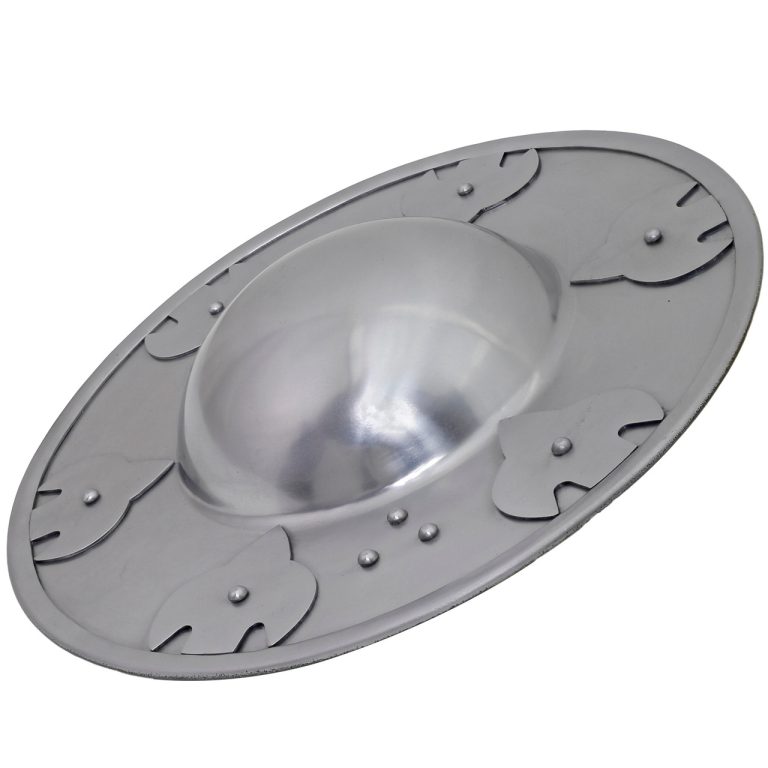 16G Steel Functional Medieval Knight Buckler Shield