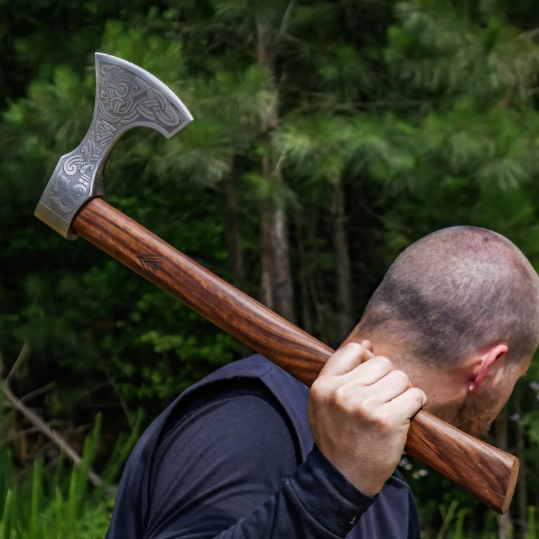 Norse Seafaring Viking Battle Axe