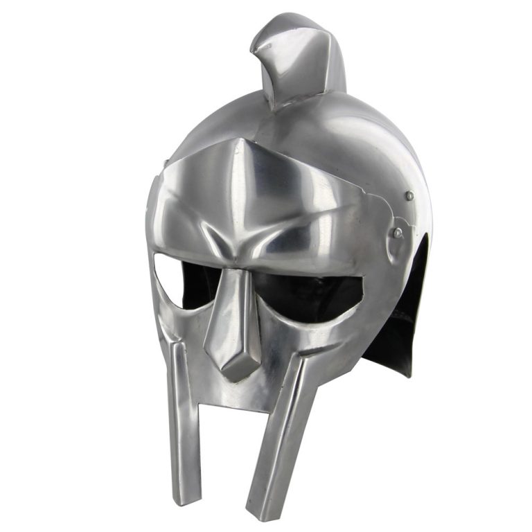 Functional Steel Gladiator Helmet