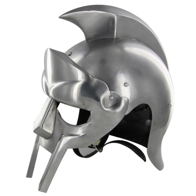 Functional Steel Gladiator Helmet