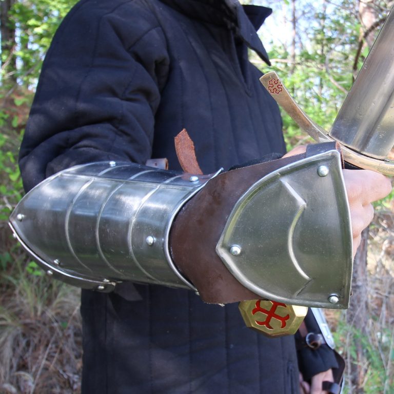 20 Gauge Plate Arm Vambraces