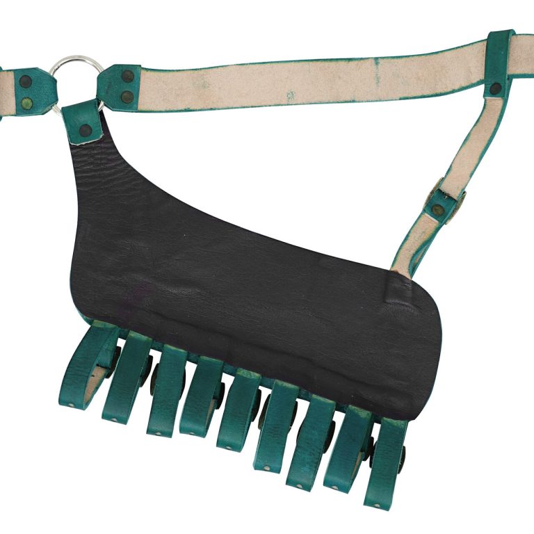 Leather Rapier Frog Belt with Steel Buckle