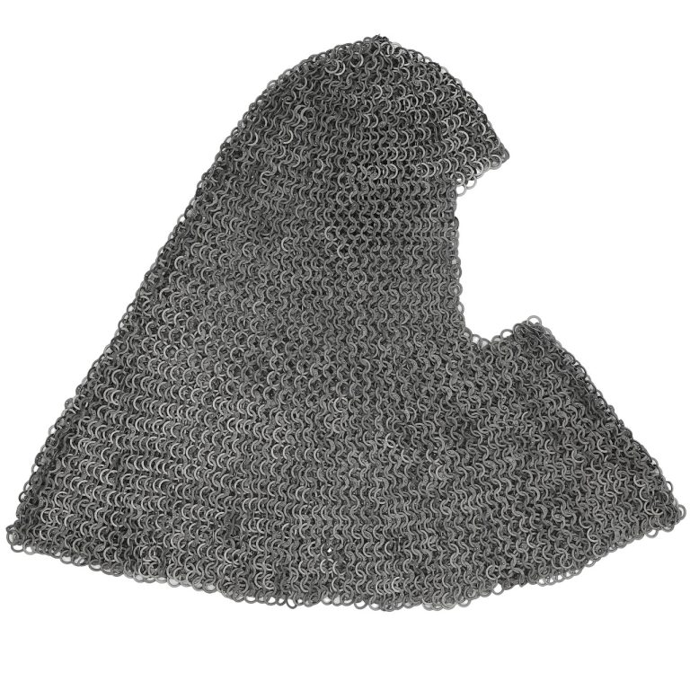 Riveted Mild Steel Chainmail Coif
