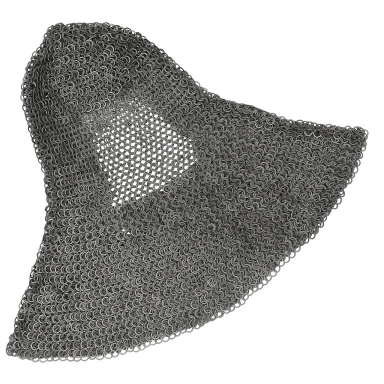 Riveted Mild Steel Chainmail Coif