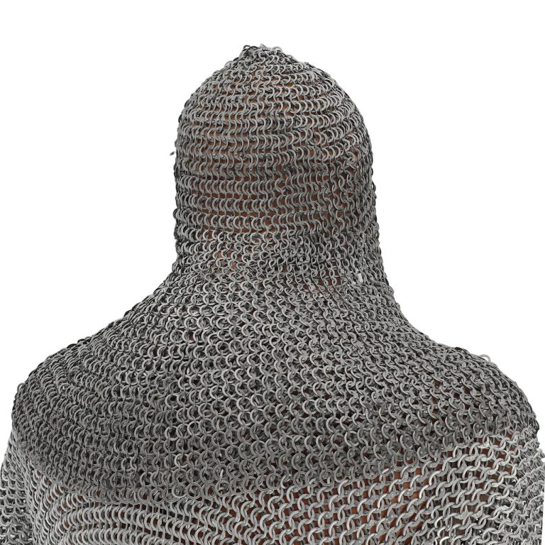 Riveted Mild Steel Chainmail Coif