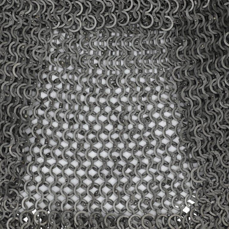 Riveted Mild Steel Chainmail Coif