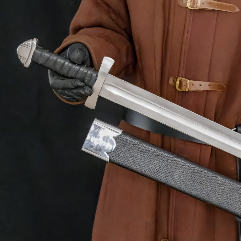 Medieval Carbon Steel Rolling Hills Sword