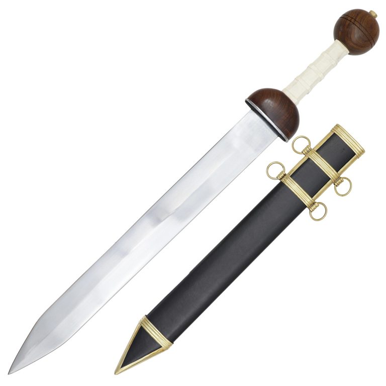 Roman Gladius with EN45 Steel Blade and Bone Handle