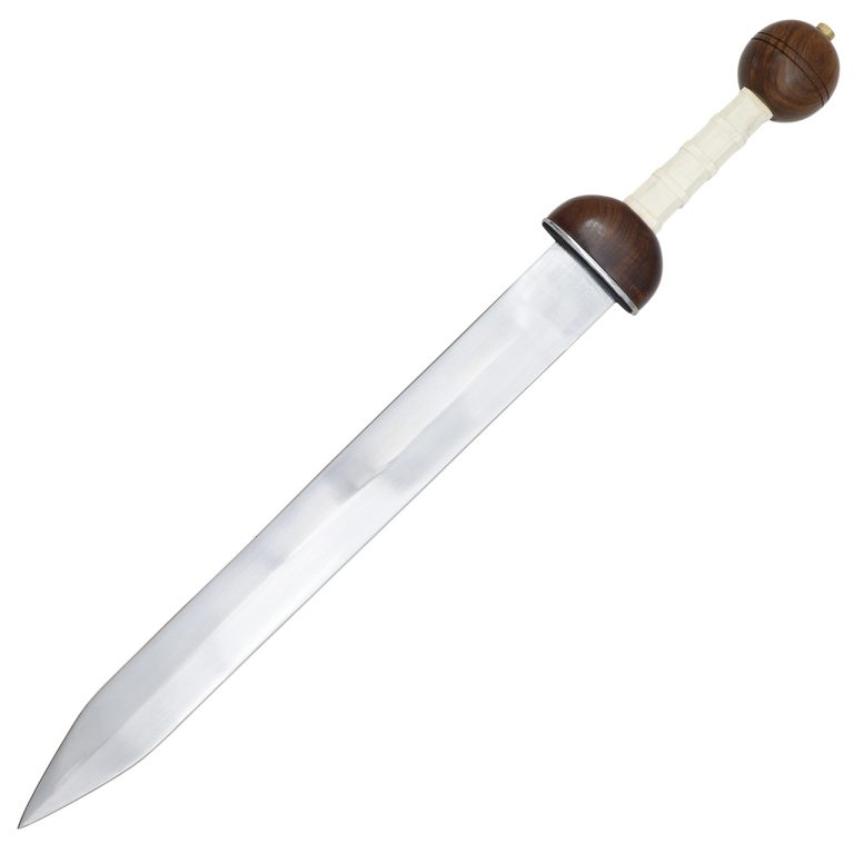 Roman Gladius with EN45 Steel Blade and Bone Handle