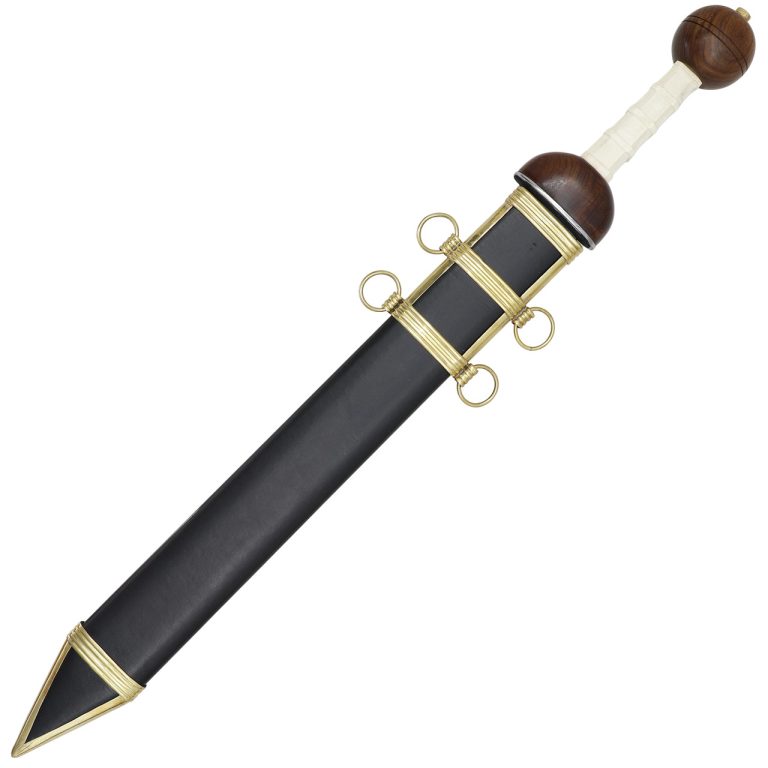Roman Gladius with EN45 Steel Blade and Bone Handle