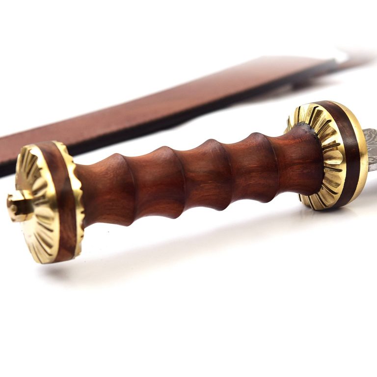 Hand Forged Damascus Steel Roman Gladius Sword