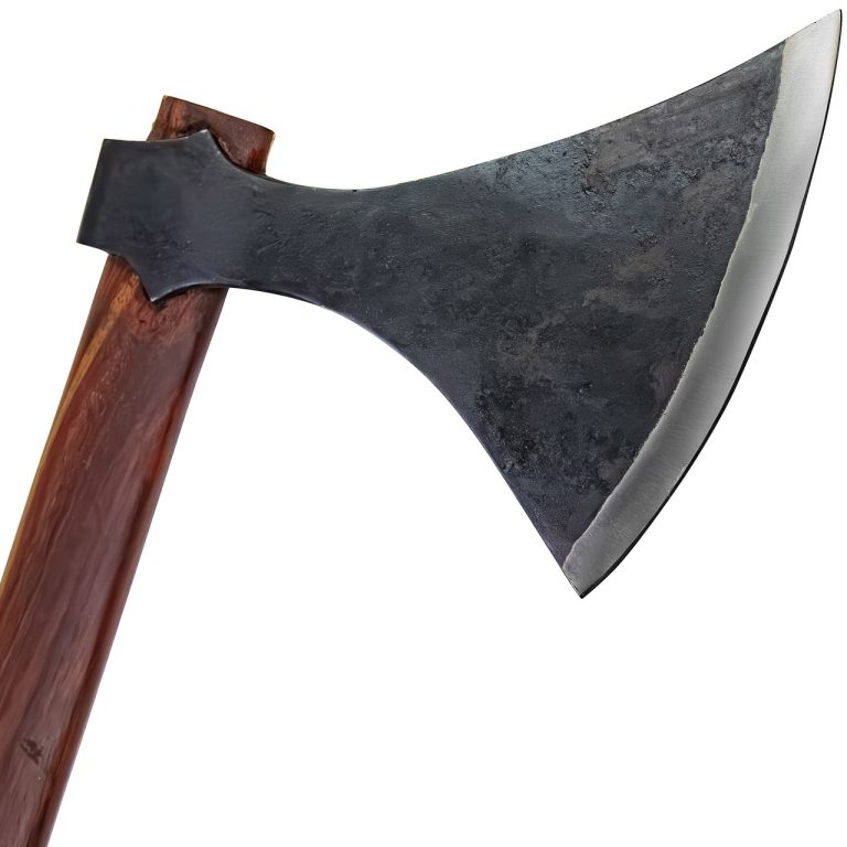 Hand Forged Viking Reenactment Functional Axe