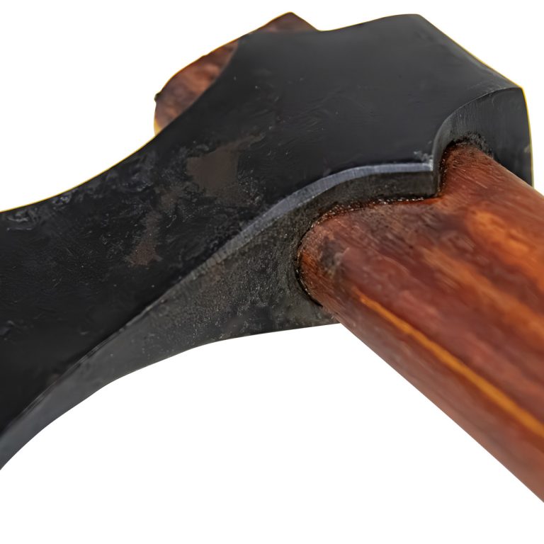 Hand Forged Viking Reenactment Functional Axe