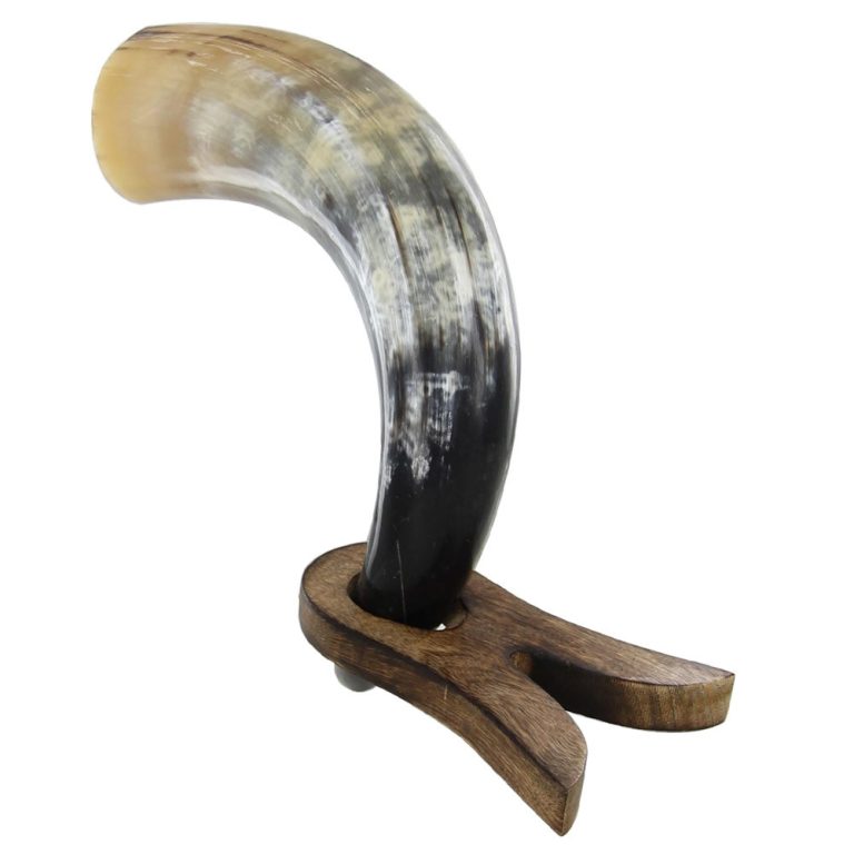 Scandinavian Drinking Horn for Beverages