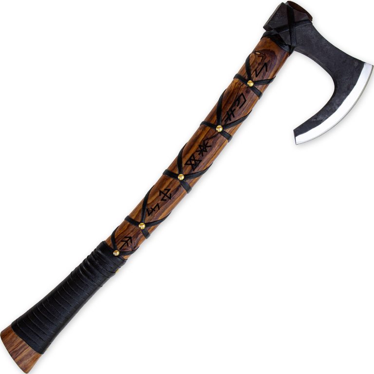 Hand Forged Viking Bearded Skeggøx Axe