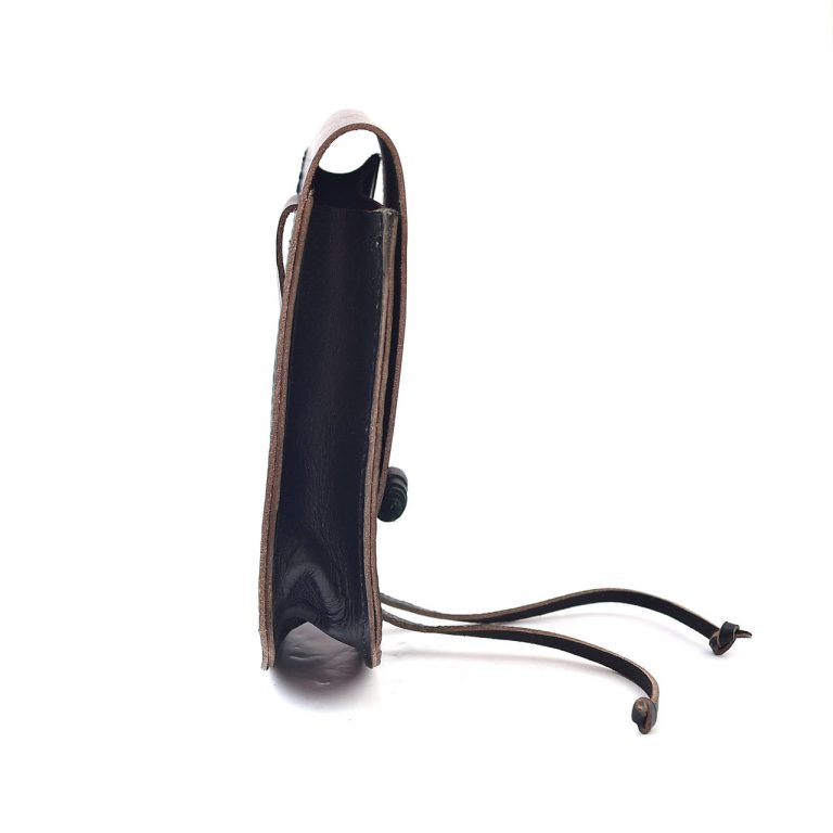 Medieval Leather Pouch for Belt Attachment