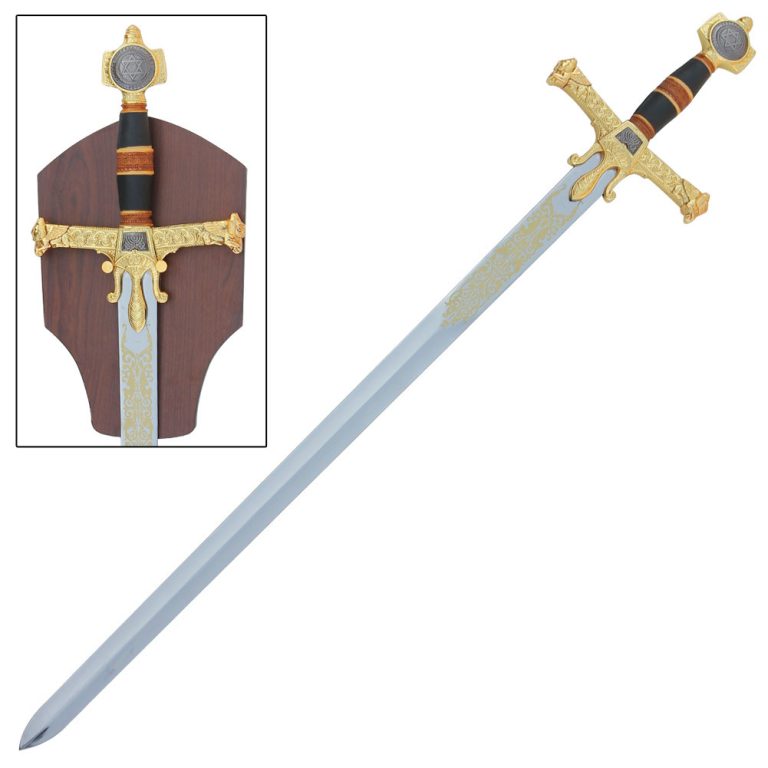 King Solomon Sword - Black Finish