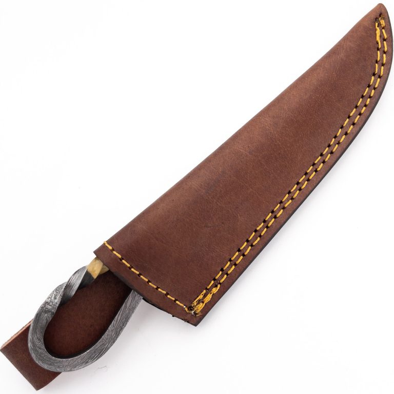 Medieval Full Tang Damascus Knife