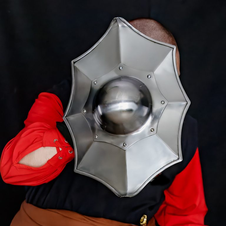 Talhofer Grand Master Buckler Shield - Polished Finish