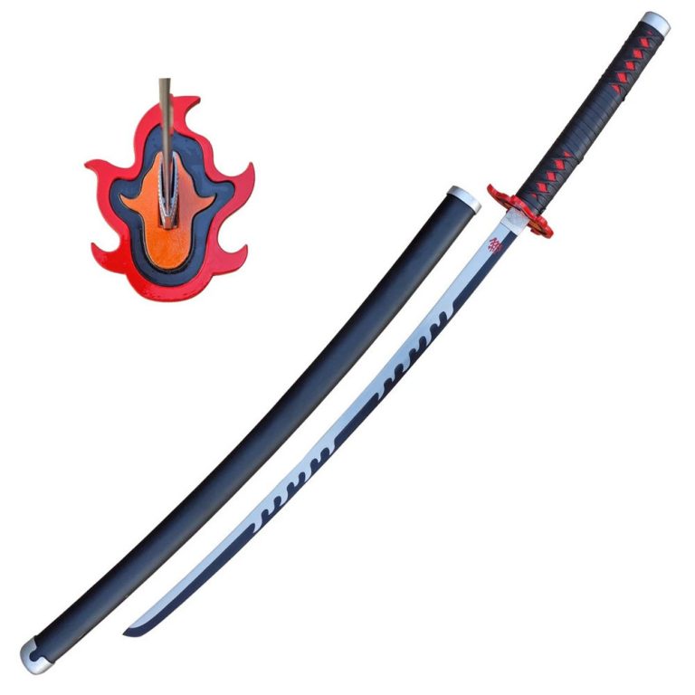 Tanjiro Kamado Nichirin Black Katana Sword