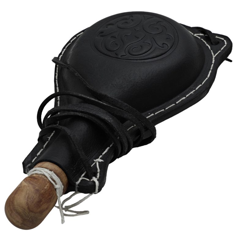 Celtic Emblem Leather Water Bottle 36oz