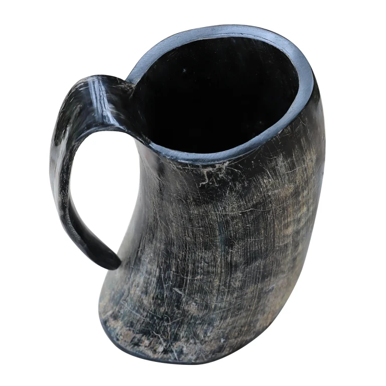 Distressed XXL Viking Drinking Horn Tankard