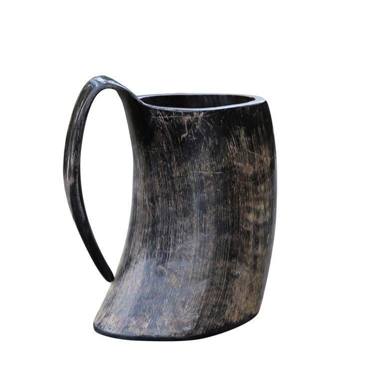 Distressed XXL Viking Drinking Horn Tankard