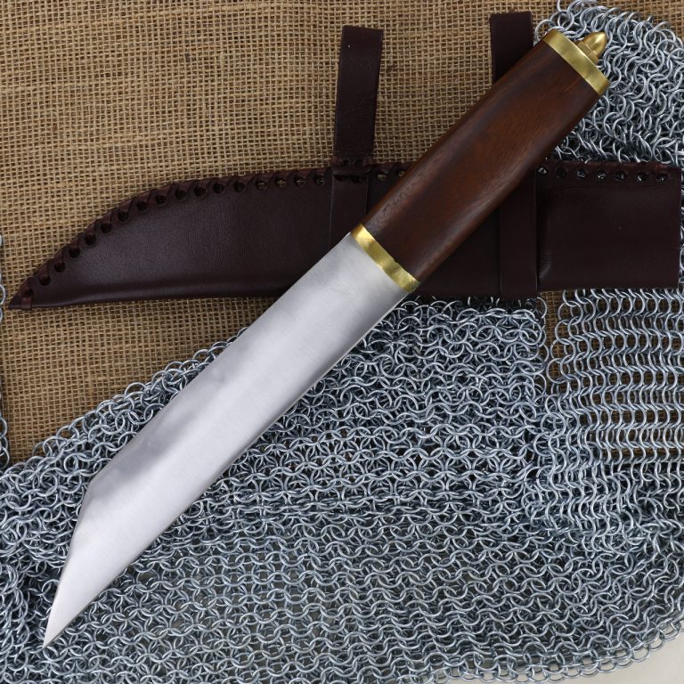 Viking Seax Knife with Sheesham Wood Handle