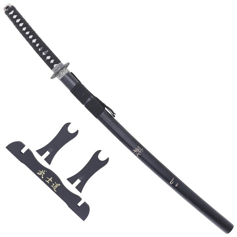 Samurai Katana with Scabbard and Stand