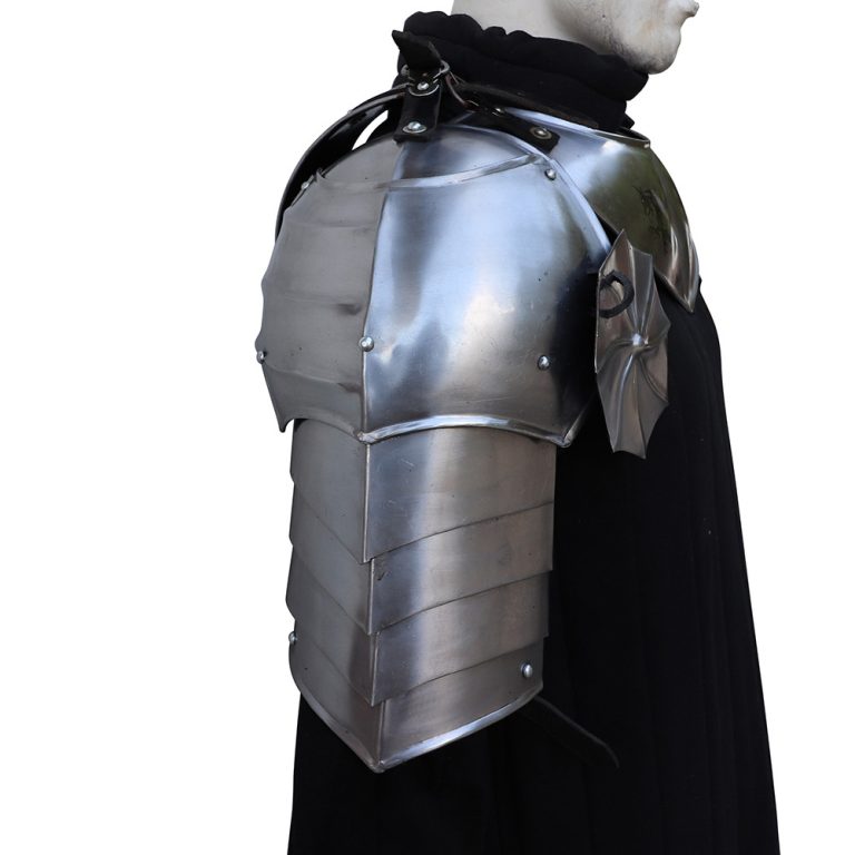Medieval Armor Pauldron and Rondel Set