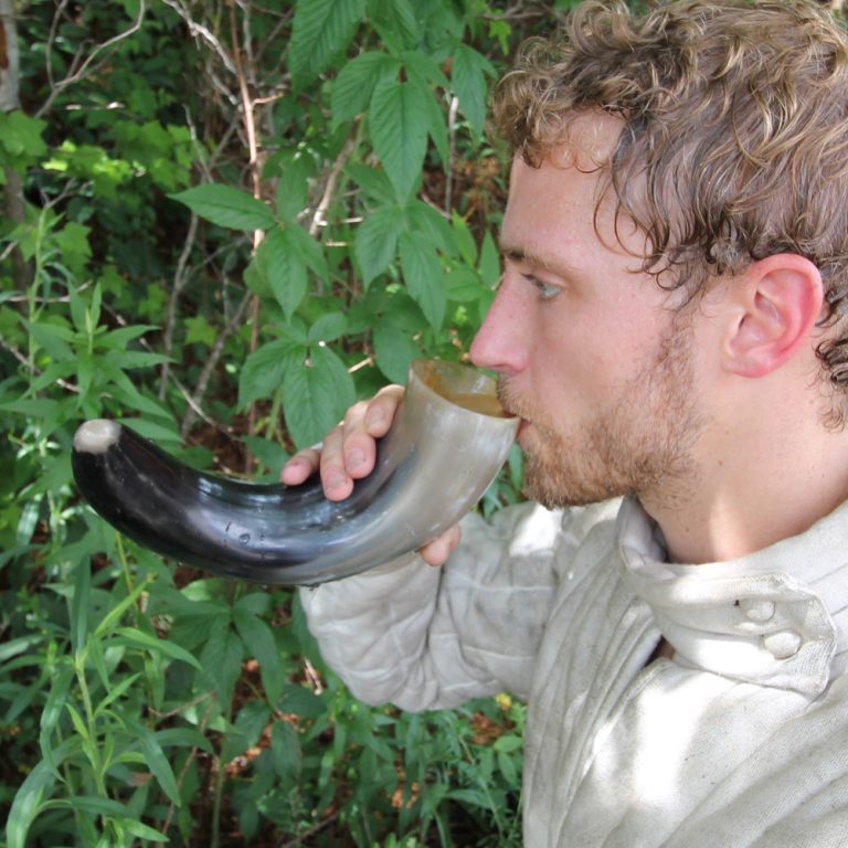 Viking Drinking Horn for Toasting
