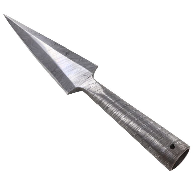 Viking Damascus Steel Spear Head Attachment
