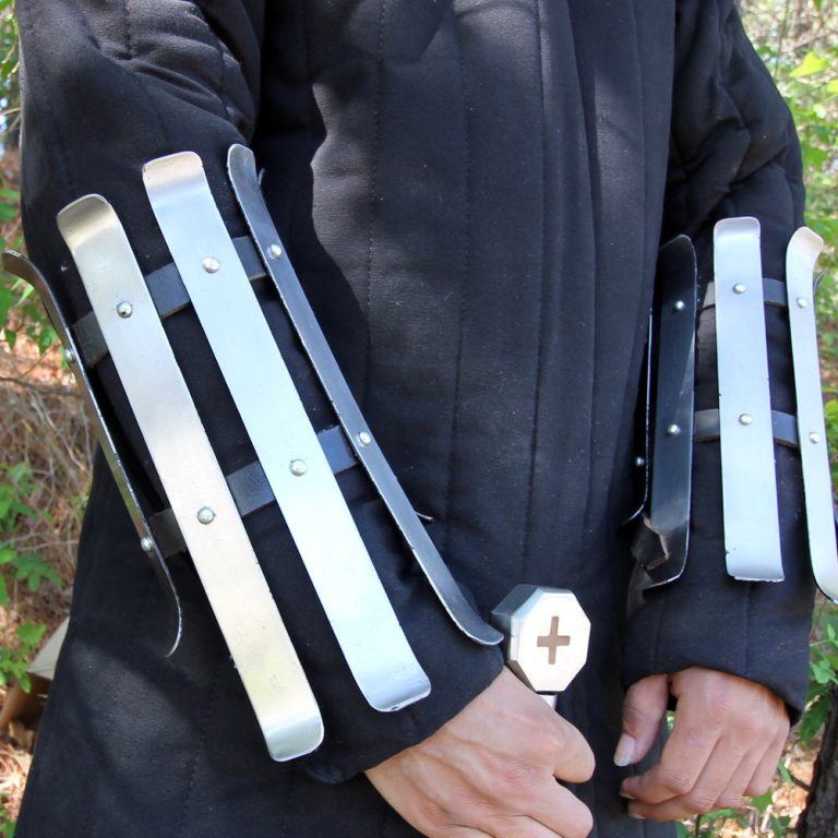 Viking 9th Century Splinted Battle Vambraces