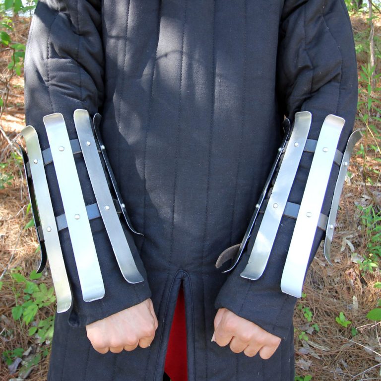 Viking 9th Century Splinted Battle Vambraces
