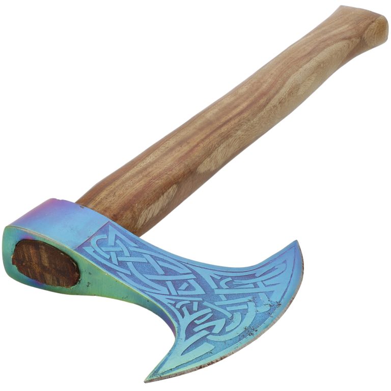 Norse Dane Battle Axe with Titanium Finish