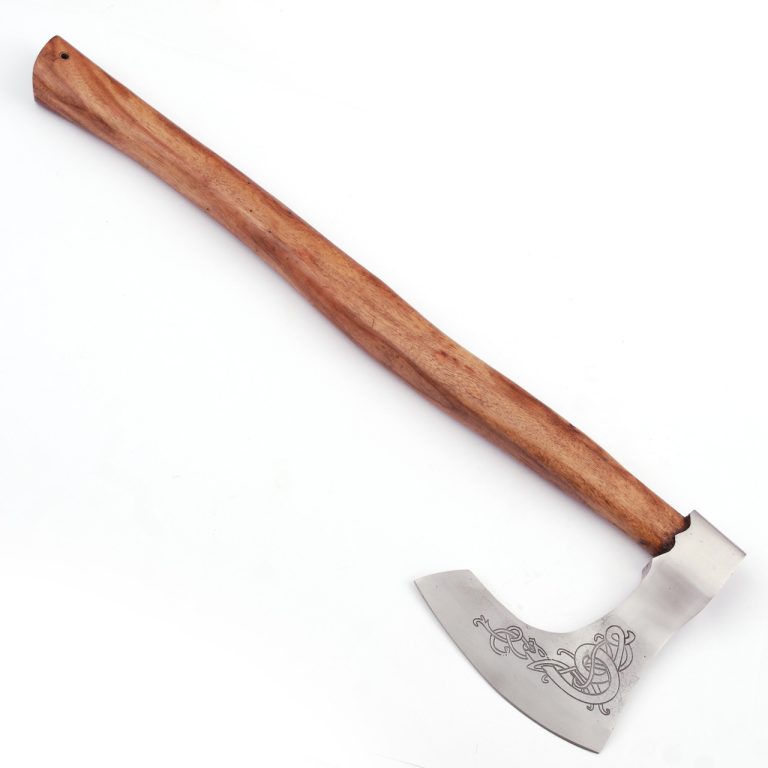 Norse Viking Battle Axe with Sheesham Handle