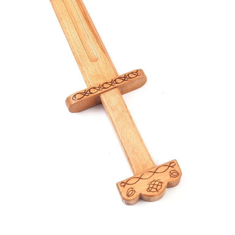 Viking Wood Sword with Scabbard