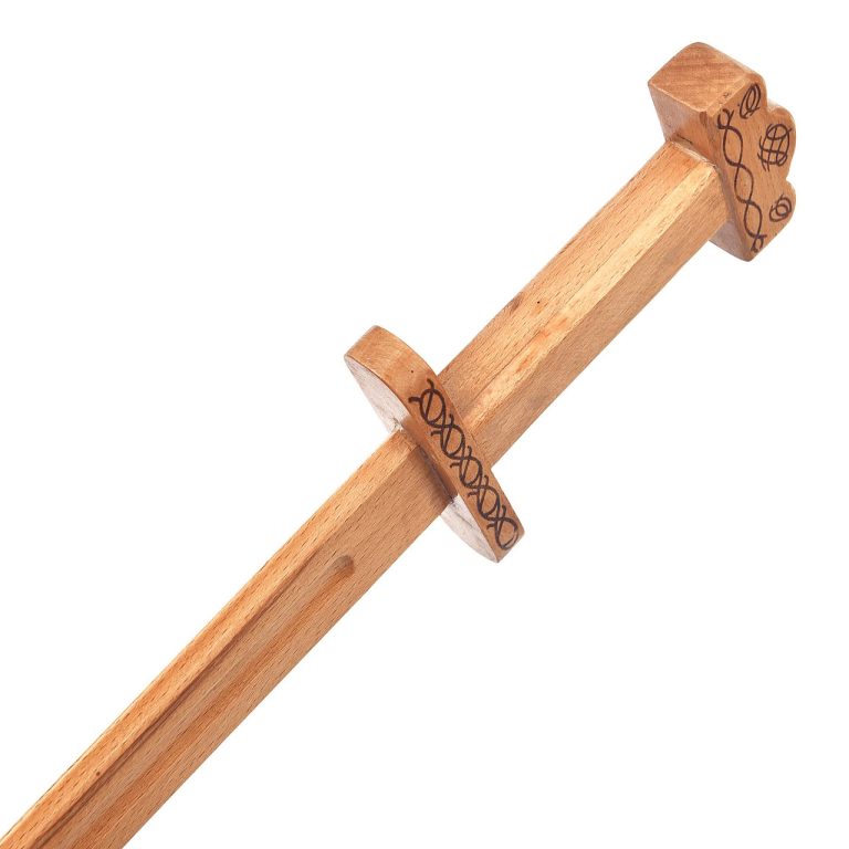 Viking Wood Sword with Scabbard