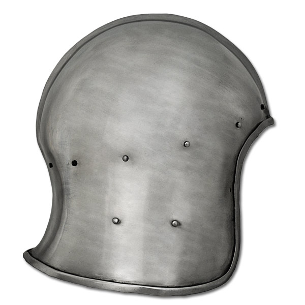 Open Face Celeta Helmet, 14 Gauge Steel