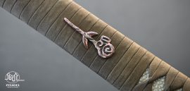 Wolf Katana with Curved Blade Design