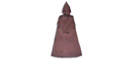 Brown Medieval Hooded Cloak